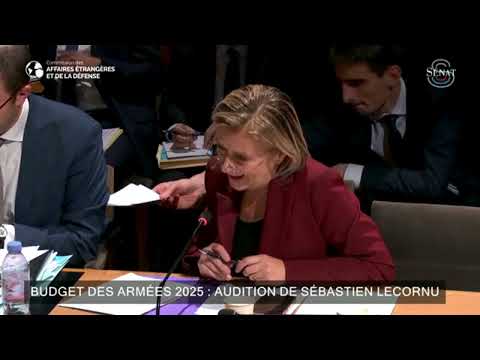 Audition de Sébastien Lecornu, ministre des Armées, dans le cadre du PLF 2025